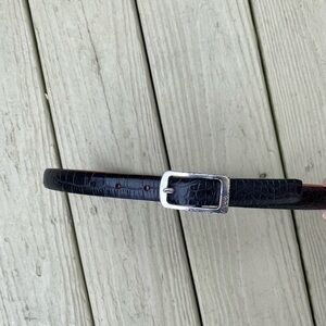 LAUREN RALPH LAUREN Brown 1/2” width Leather Belt, Size: S (fits 26”-30” waist)